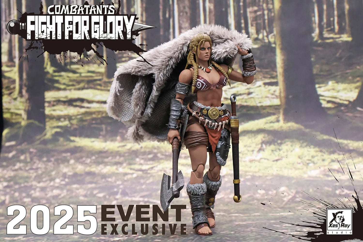 Combatants Fight For Glory Gold Hildr (2025 Event Exclusive Ver.) 1/12 Scale Action Figure