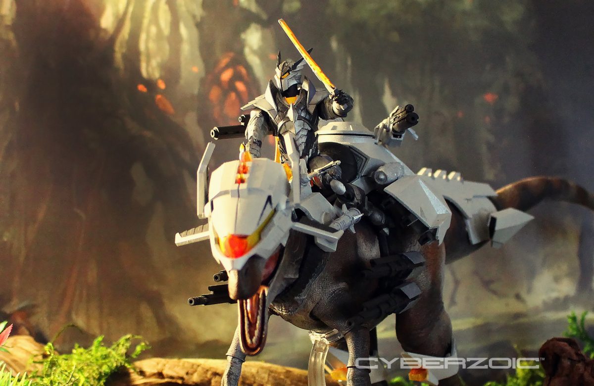 SET Allosaurus Unit w/ Argenteus Cyberzoic bundle