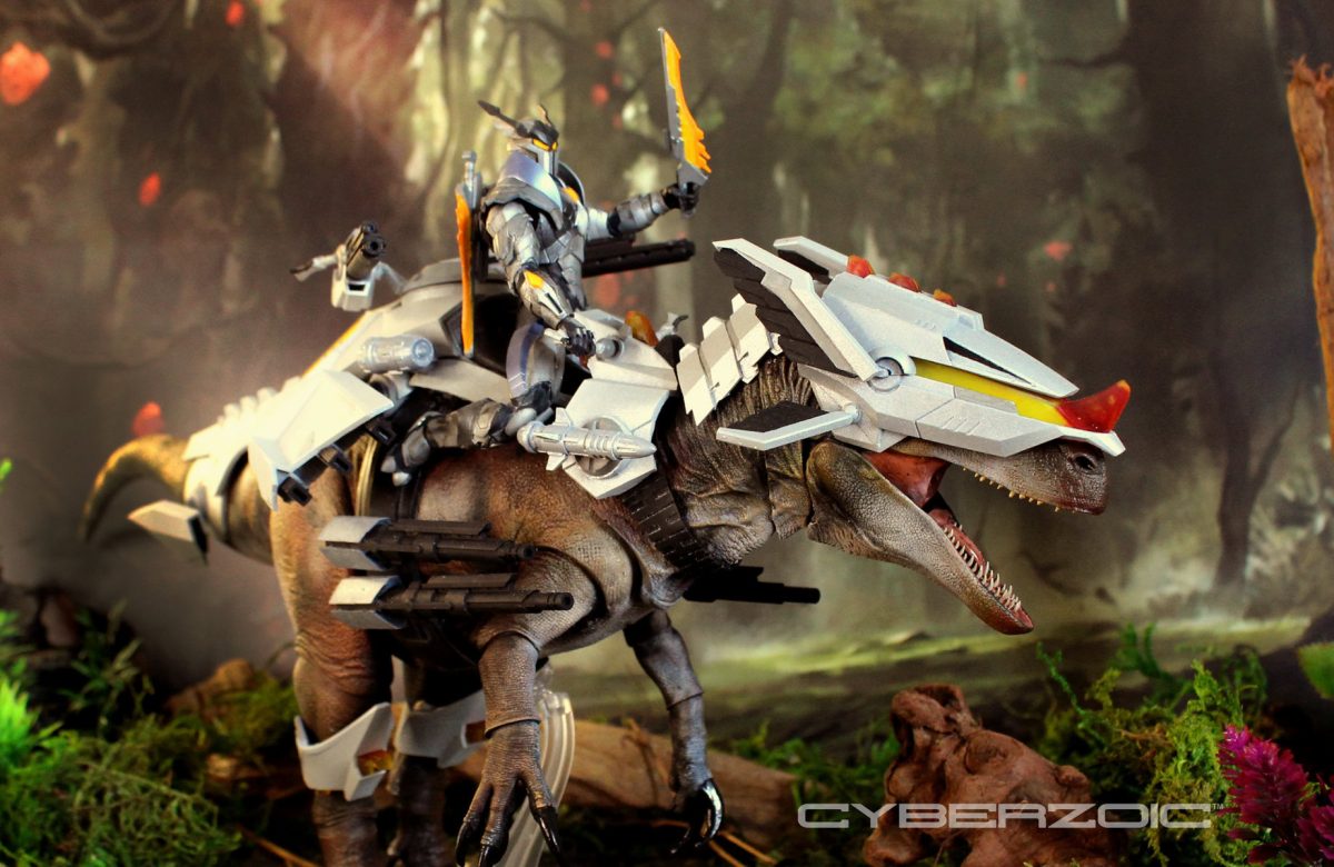 SET Allosaurus Unit w/ Argenteus Cyberzoic bundle