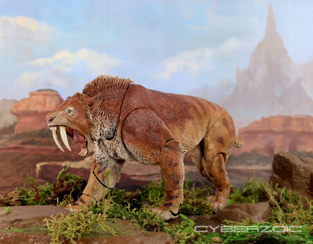 Smilodon populator- Cyberzoic 1/12th scale action figure