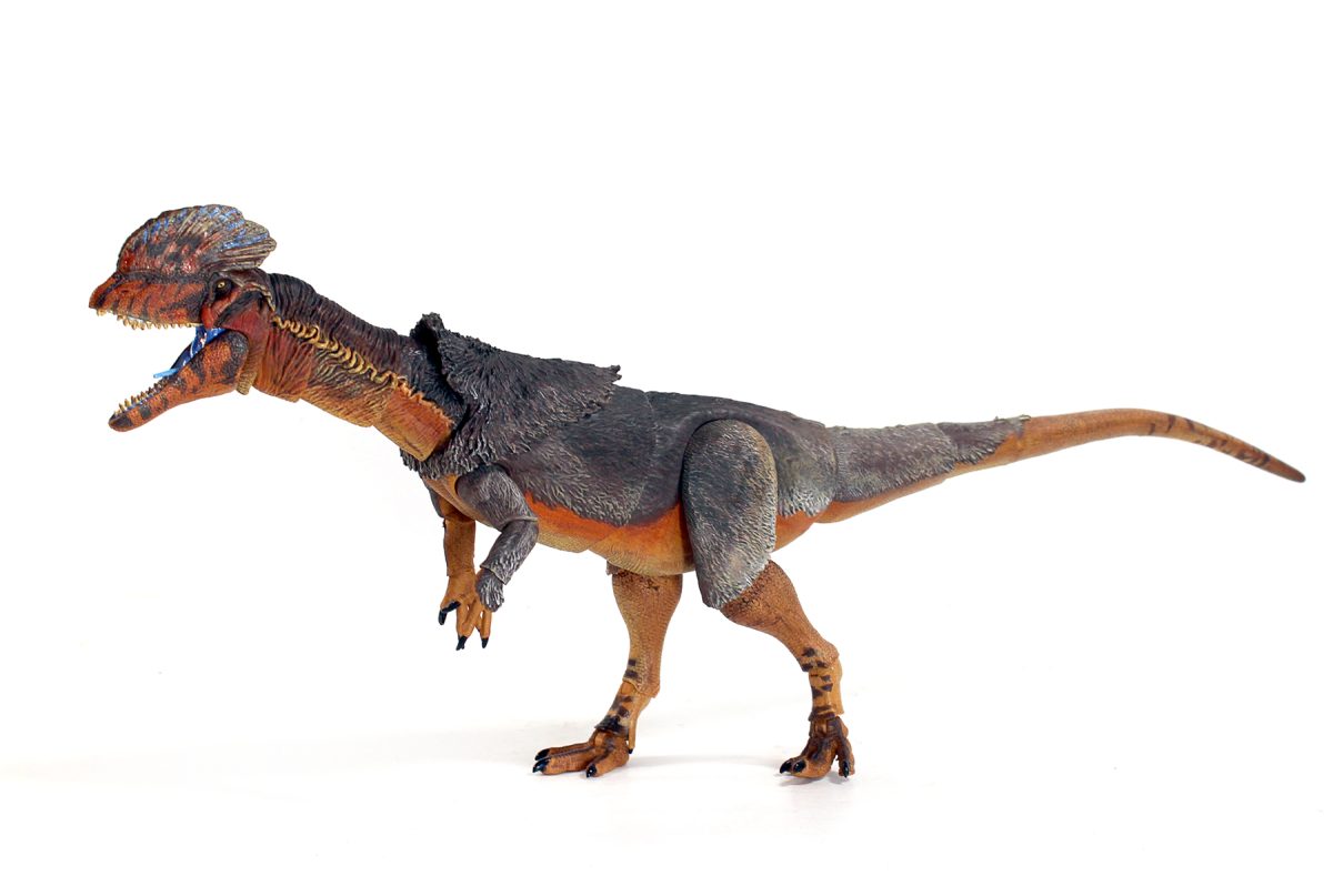 Dilophosaurus wetherilli – Cyberzoic- 1/18th scale action figure