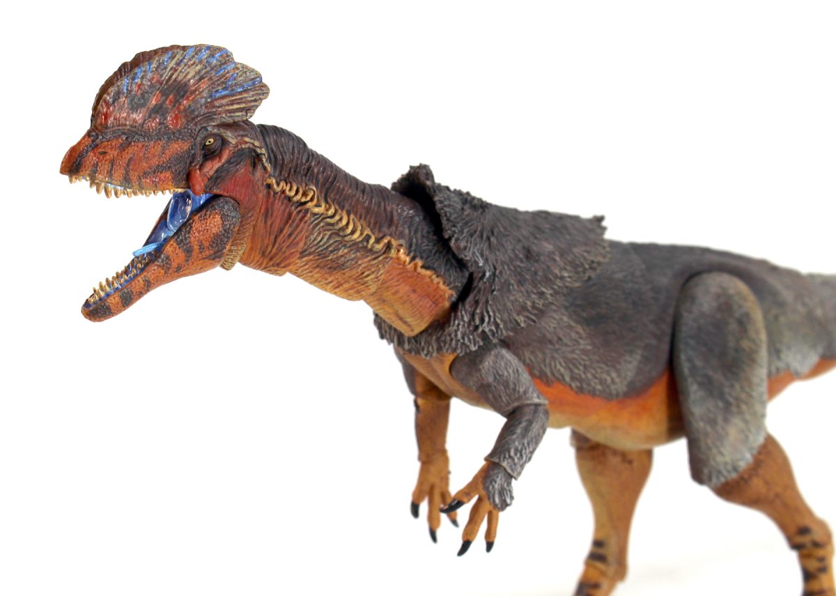 Dilophosaurus wetherilli – Cyberzoic- 1/18th scale action figure