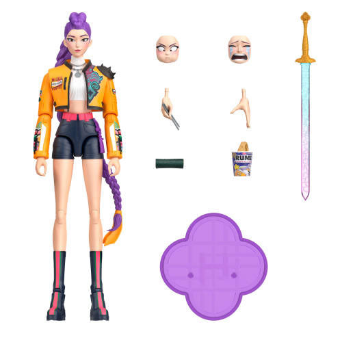 KPop Demon Hunters Figures - 6" Scale Huntr/X Rumi