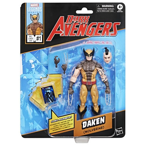 Marvel Legends Mini Comic Daken Action Figure