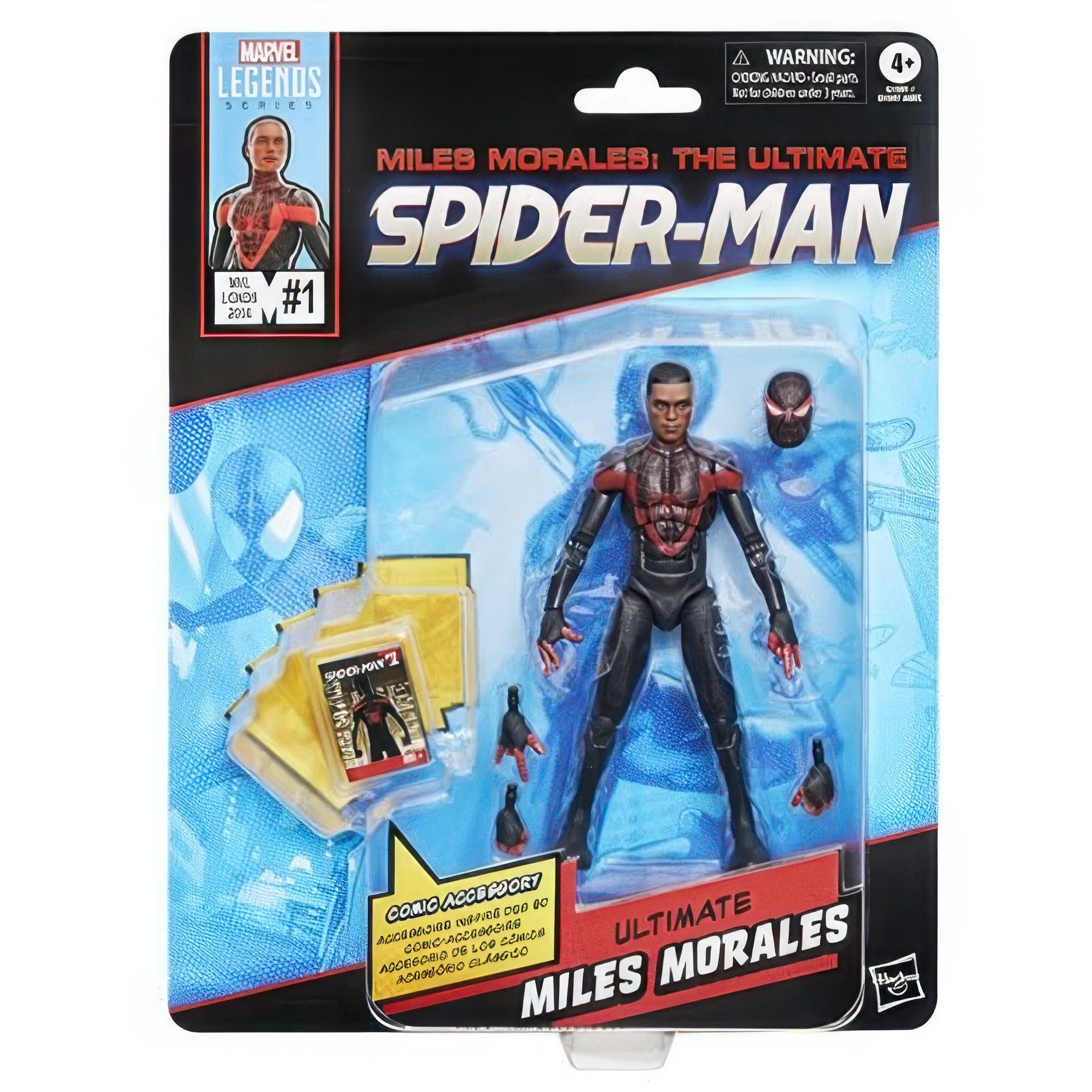 Marvel Legends Mini Comic Miles Morales Action Figure