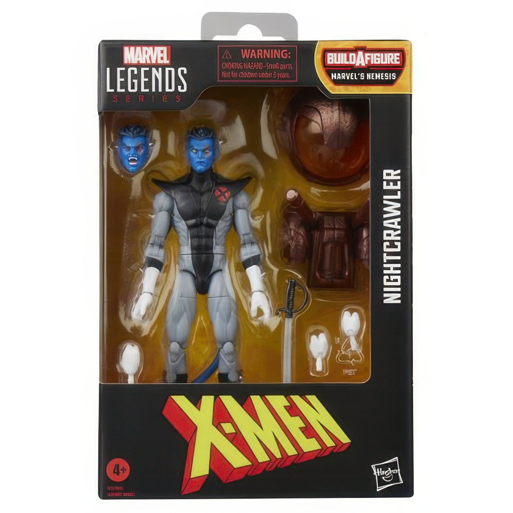 Marvel Legends X-Force Nightcrawler – 6-Inch Collectible Figure (Nemesis BAF Wave) 