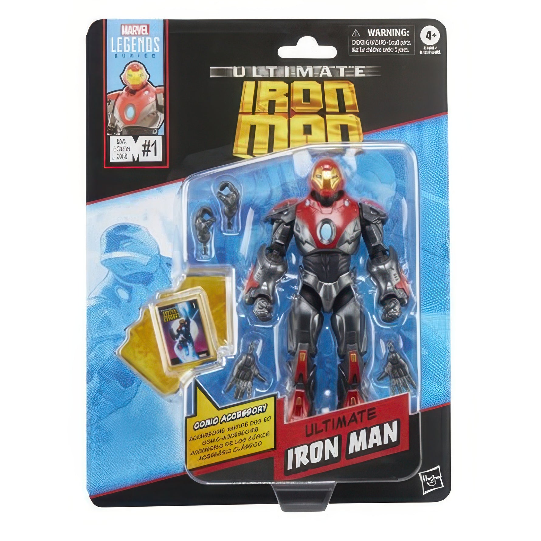 Marvel Legends Mini Comic Ultimate Iron Man Action Figure