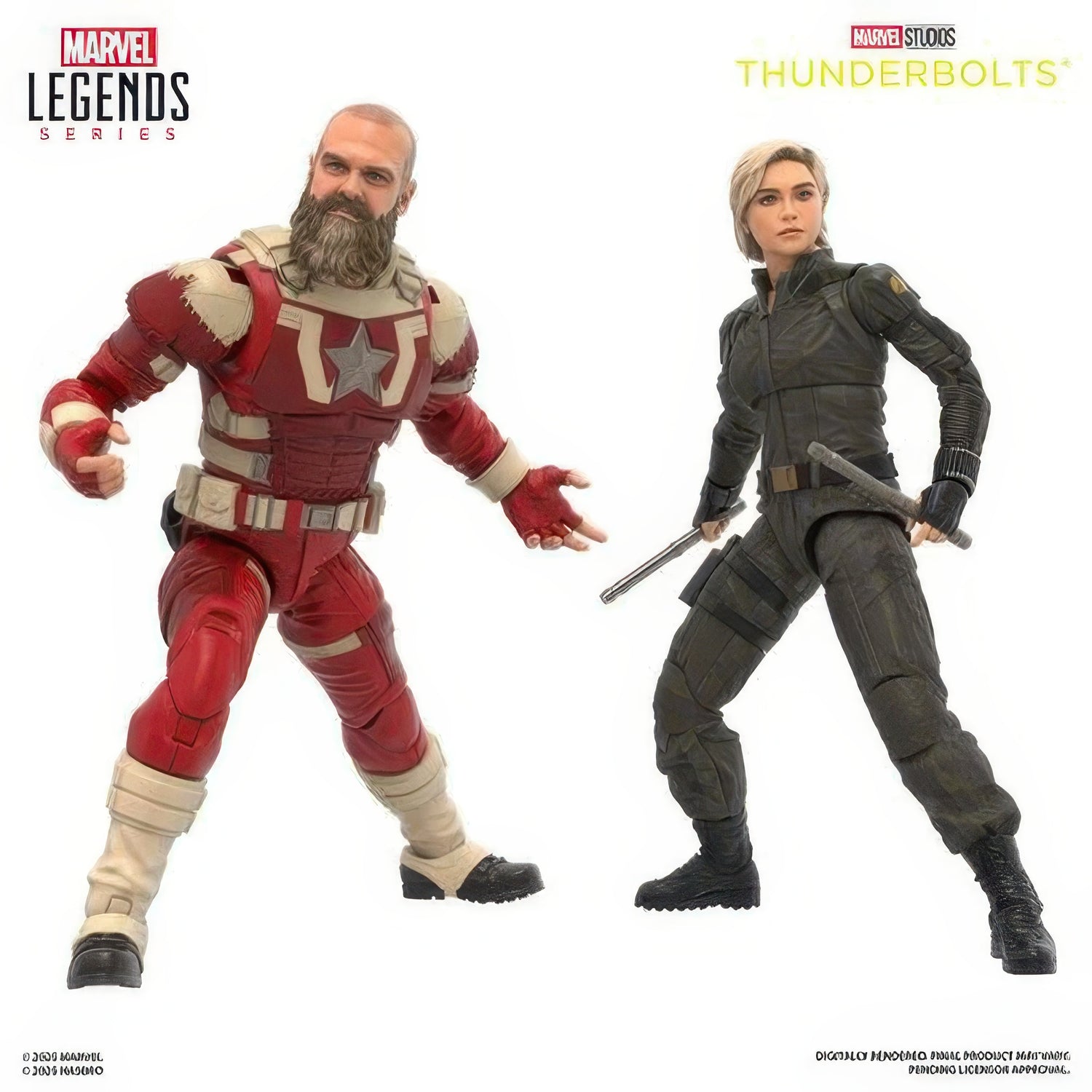 Thunderbolts Marvel Legends Yelena Belova and Red Guardian 2-Pack