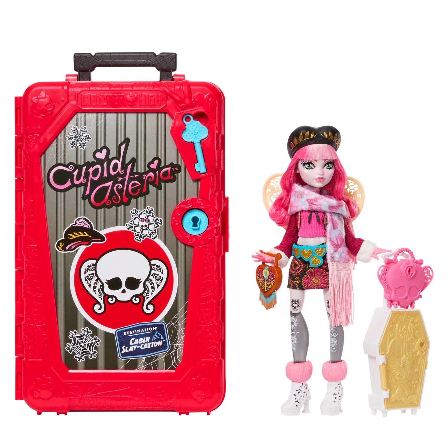 Monster High Skulltimate Secrets Series 8 Cupid Asteria Cabin Doll