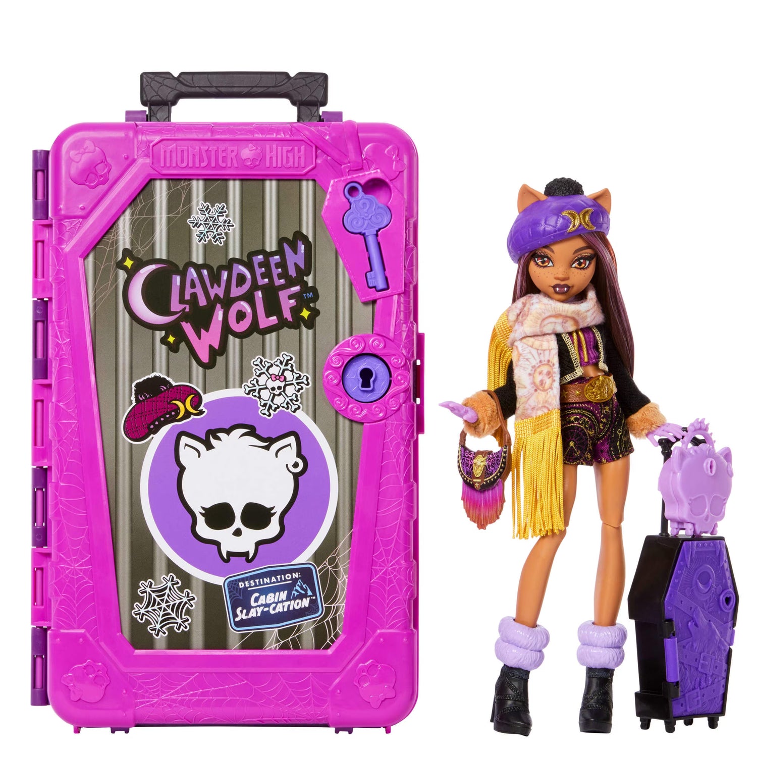 Monster High Skulltimate Secrets Series 8 Clawdeen Wolf Cabin Doll