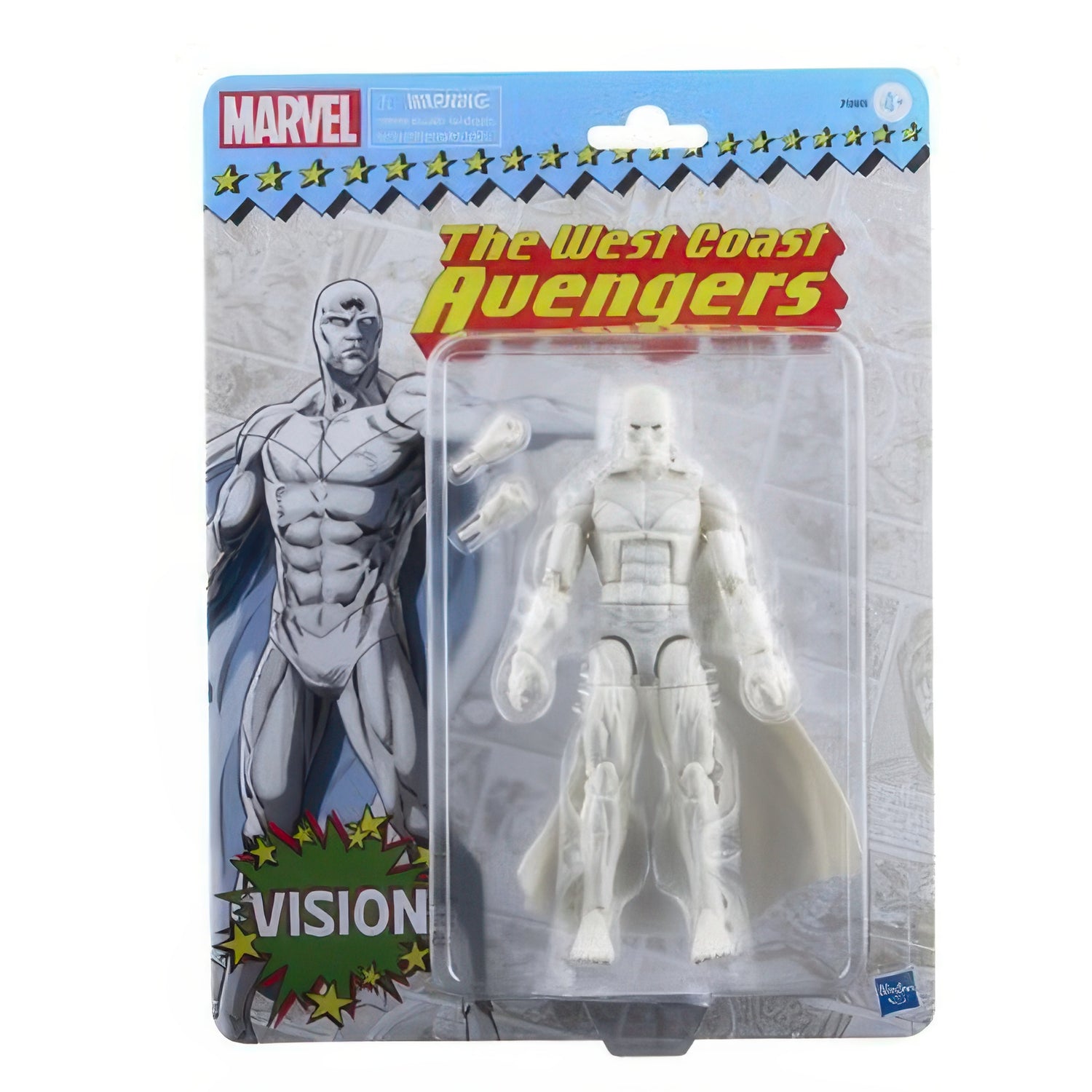 Marvel Legends Series Vision 6-inch Retro Packaging