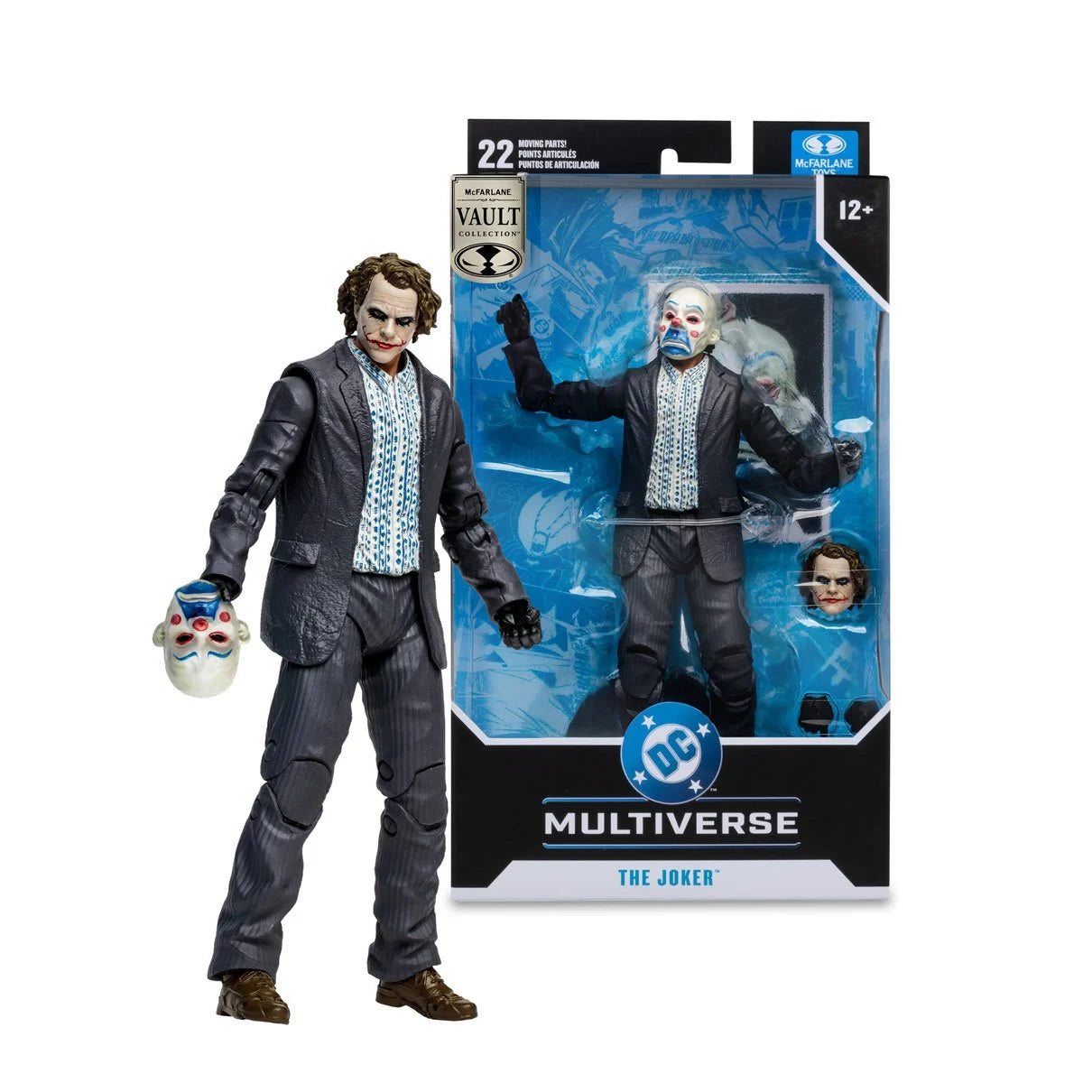 DC Multiverse McFarlane Vault Collection Wave 1 The Joker The Dark Knight 7-Inch Scale Action Figure
