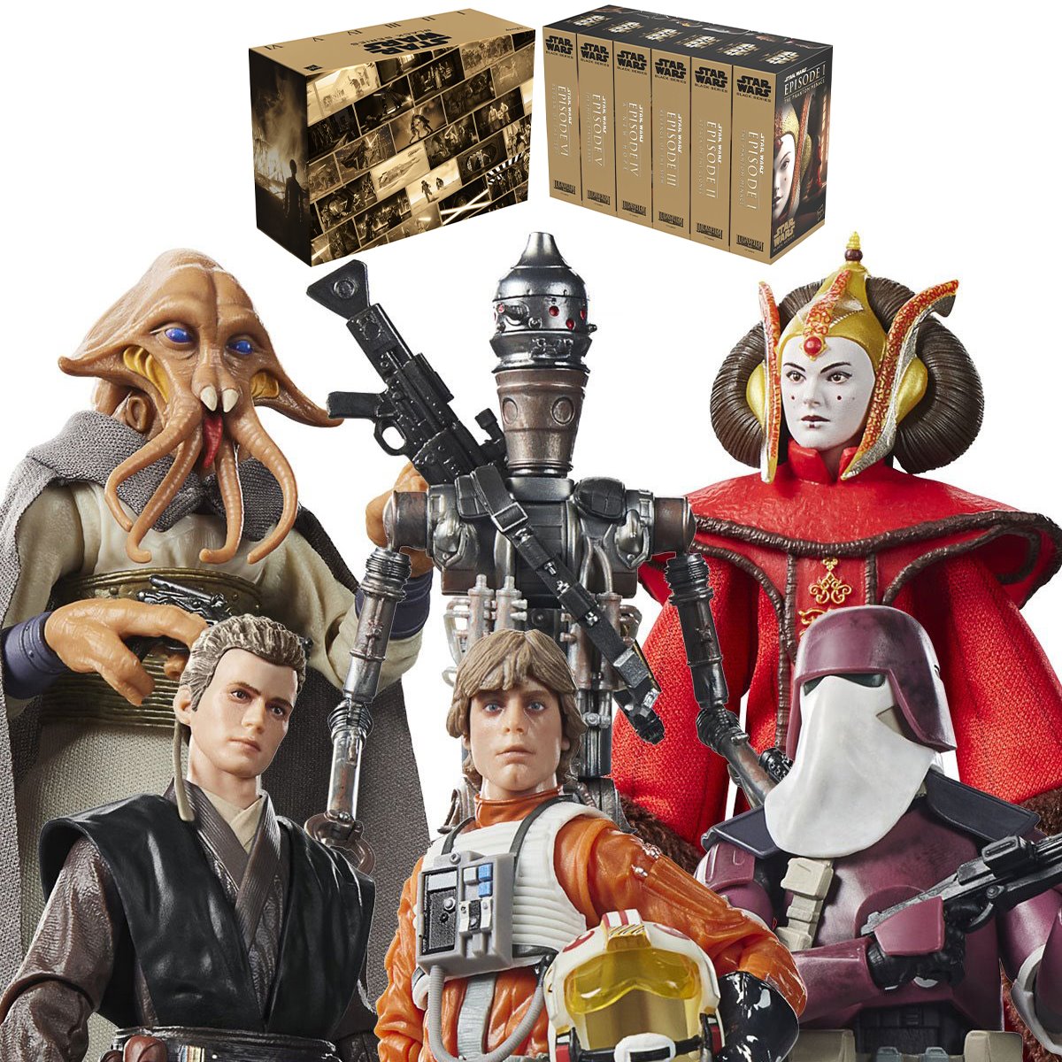 Star Wars Black Series Saga Collection Multipack of 6