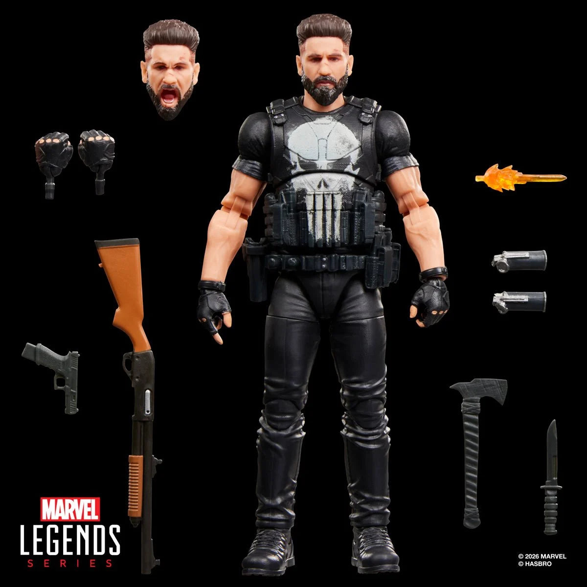 Marvel Legends Series The Punisher 6-Inch Action Figure