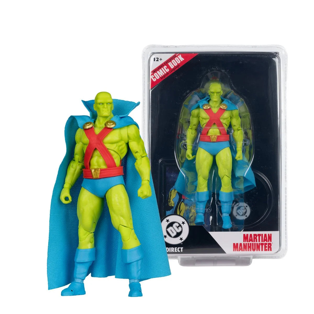 Meta Jostic DC Direct Page Punchers Wave 12 Martian Manhunter Justice League #77 7 ...