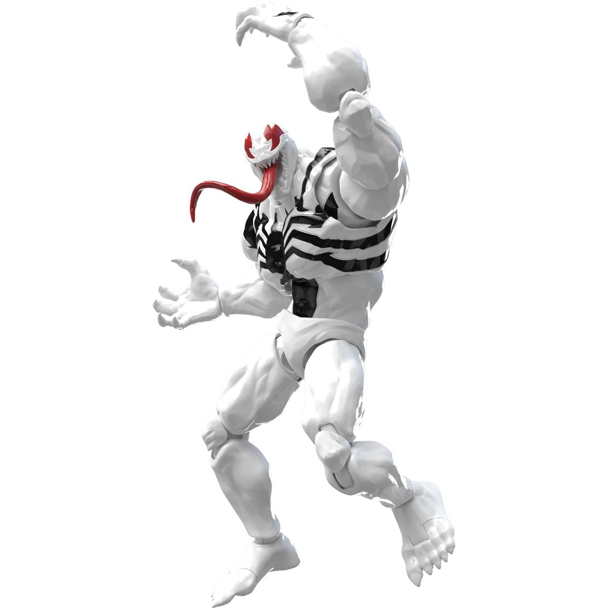 Marvel Rivals Anti-Venom Champion Class block model kit by New Meta, featuring detailed black-and-white anti-venom figure.