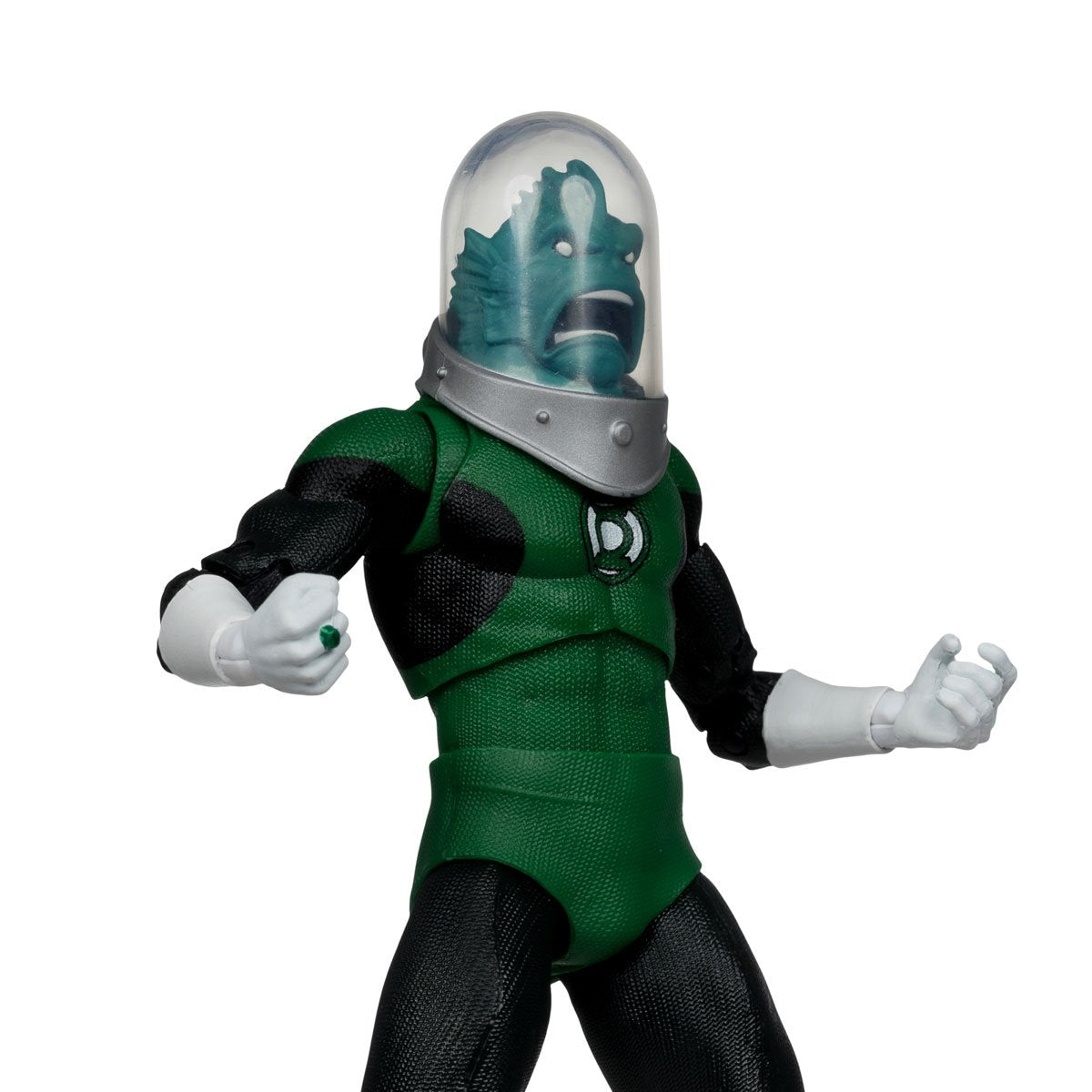 DC Multiverse Naut Ke Loi Green Lantern action figure by McFarlane Toys, 7-inch scale, detailed superhero figure with green costume.