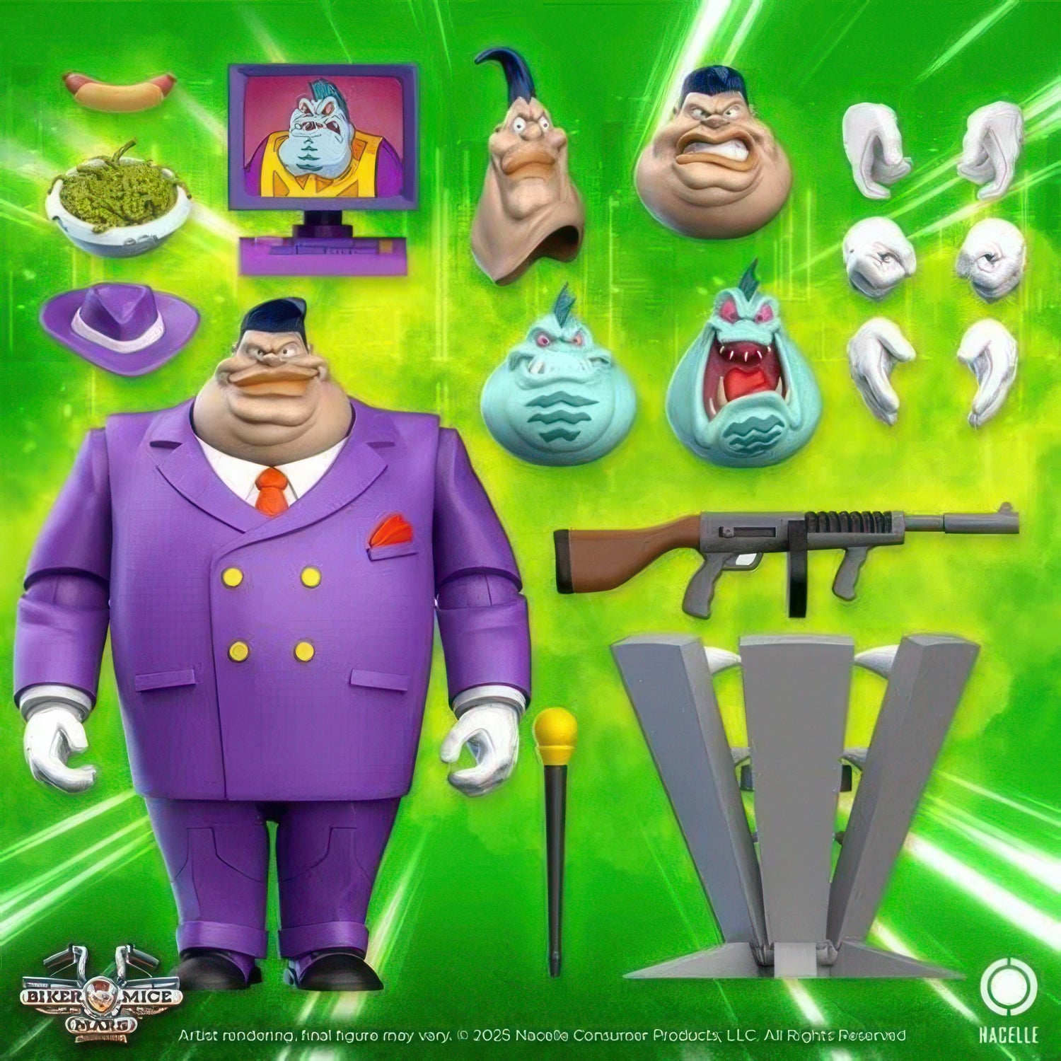 Biker Mice from Mars Wave 2 Limburger 7-Inch Scale Action Figure