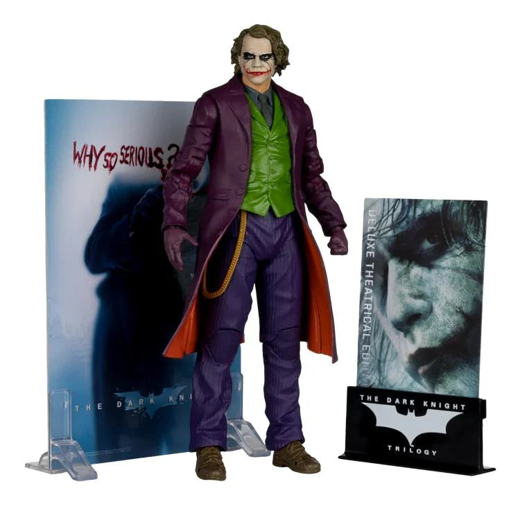 The Dark Knight DC Multiverse The Joker (Deluxe Theatrical Edition) Action Figure