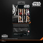 Star Wars Black Series Queen Amidala 6-inch action figure by Hasbro, detailed figure of Queen Amidala from Star Wars universe.