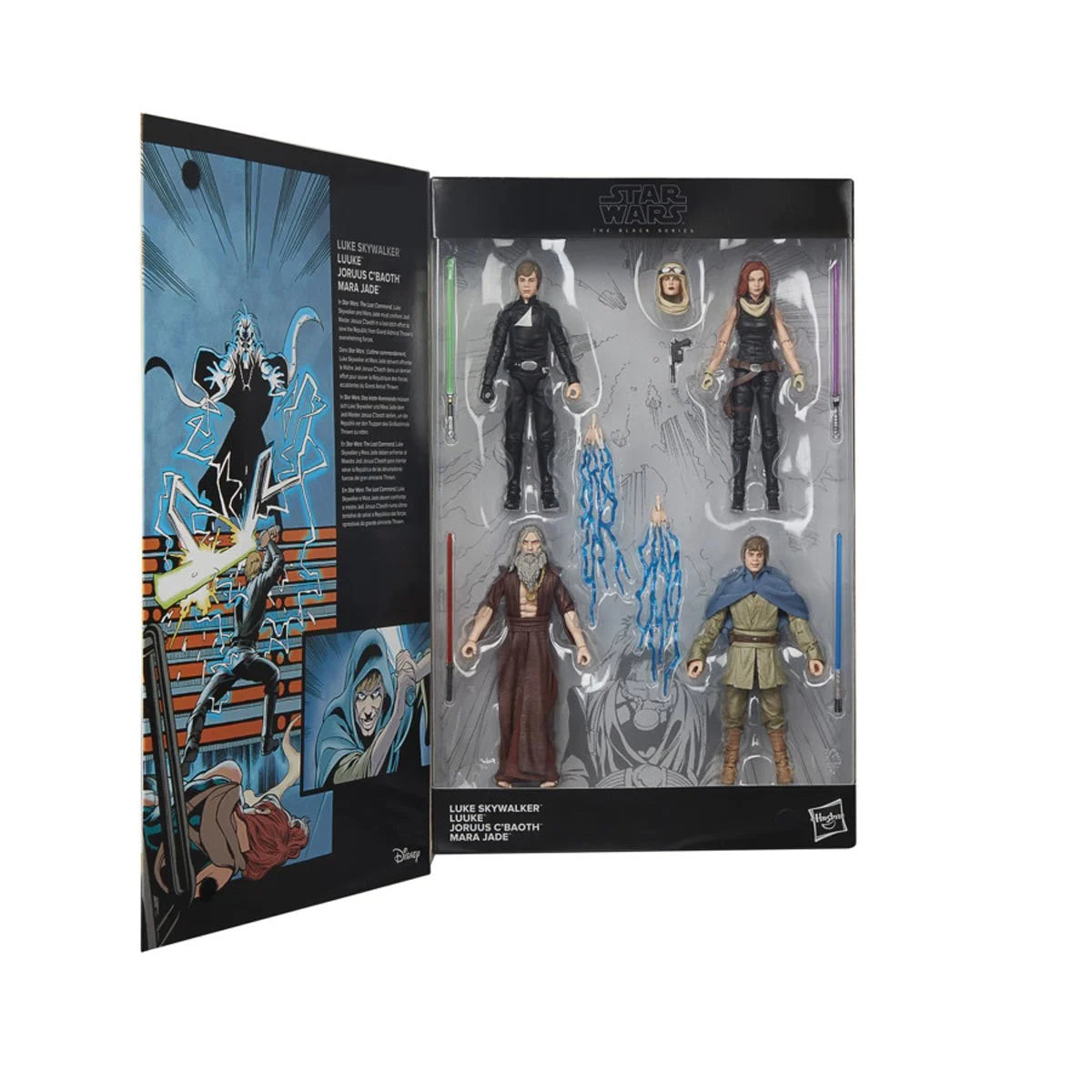 Star Wars The Black Series The Last Command Luke Skywalker, Luke, Joruus C'baoth, Mara Jade 6-Inch Action Figures
