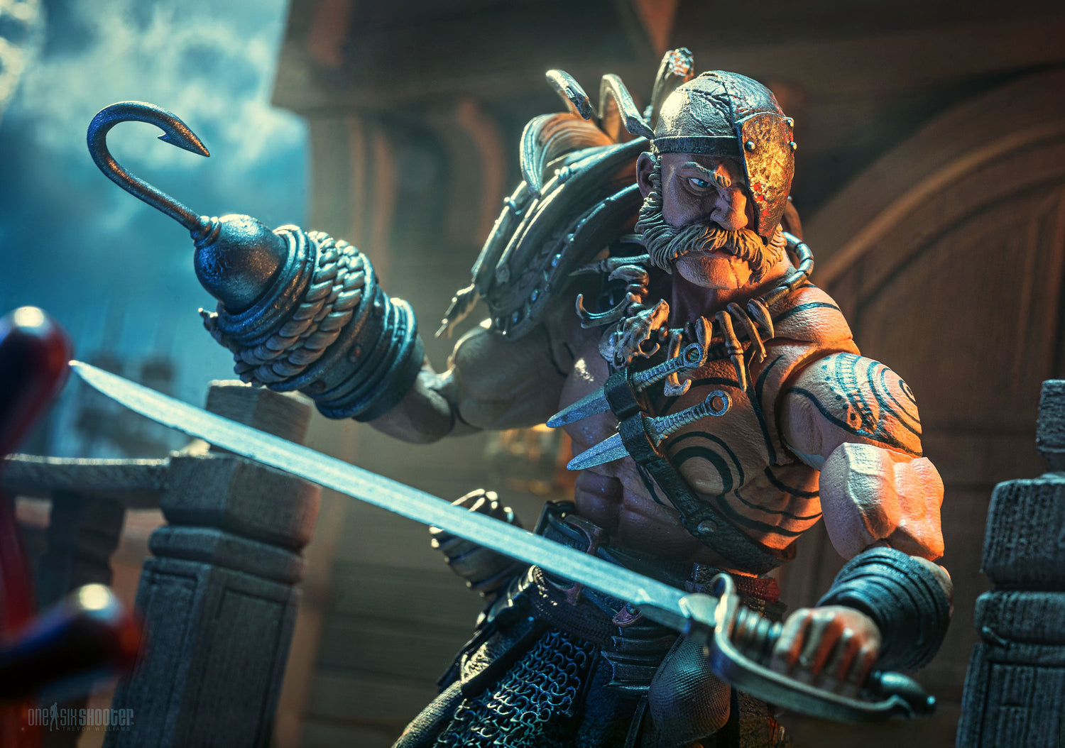 Mythic Legions: Dawns of Discovery Captain Ironskul (Seafarers League) Action Figure