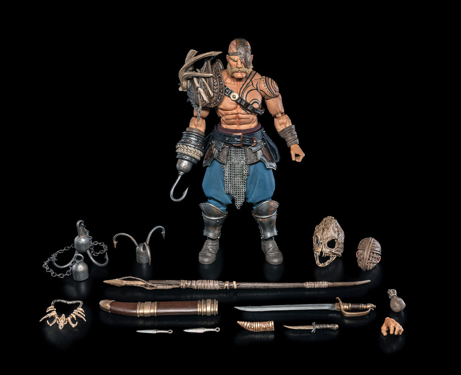 Mythic Legions: Dawns of Discovery Captain Ironskul (Seafarers League) Action Figure