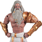 McFarlane Toys God of War Wave 2 Zeus 7-inch gaming action figure with detailed sculpt and dynamic pose.