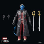 Marvel Legends Nightcrawler action figure from Avengers: Doomsday series, 6-inch Hasbro collectible with detailed costume and dynamic pose.