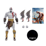 God of War Wave 2 Kratos gaming edition action figure by McFarlane Toys, 7-inch scale with detailed sculpt and paint.