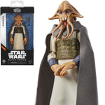Star Wars Black Series Tessek 6-inch action figure by Hasbro, detailed sci-fi character from the Star Wars universe.
