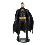 DC Multiverse Deluxe Batman Unmasked figure by McFarlane Toys, detailed Batman action figure from Theatrical Edition Wave.