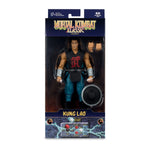 McFarlane Toys Mortal Kombat Klassic Wave 6 Kung Lao 7-inch scale action figure posing with hat and weapons