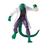 Marvel Legends Spider-Man Retro Lizard action figure by Hasbro, detailed 6-inch toy from the Marvel Legends series.