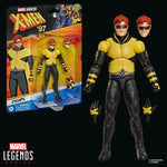 Marvel Legends Cyclops X-Corps action figure from X-Men 97 series by Hasbro, showcasing Cyclops in detailed costume and pose.