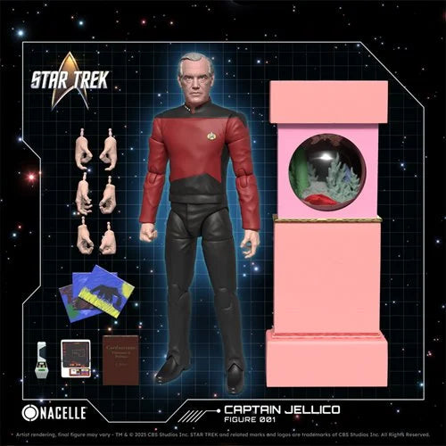 Star Trek: The Next Generation Captain Jellico Action Figure