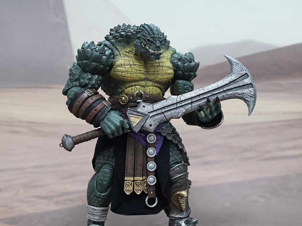 Combatants Fight For Glory Tukhoris, Sobek's Jaws 1/12 Scale Action Figure