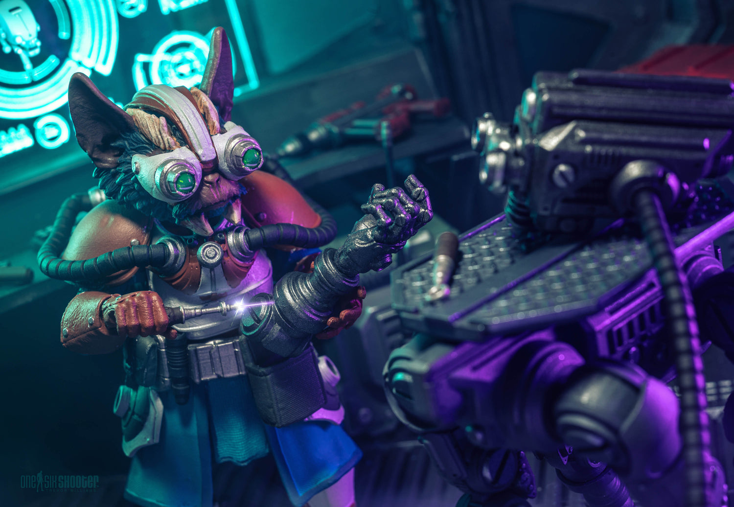 Cosmic Legions: Mortal Thorn Dr. Zajjarii Action Figure