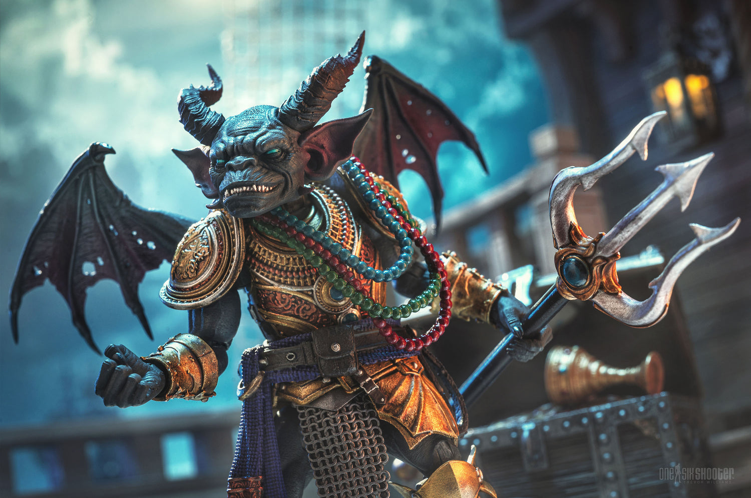 Mythic Legions: Dawns of Discovery Dzinjar (Seafarers League) Action Figure