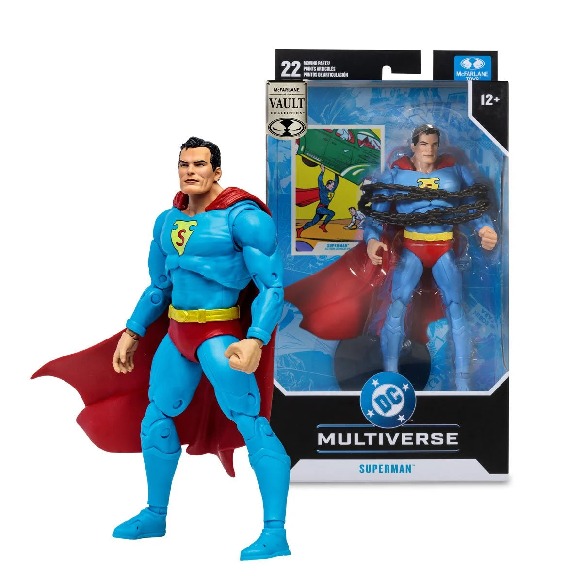 DC Multiverse McFarlane Vault Collection Wave 1 Superman Action Comics 