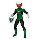 DC Multiverse Green Lantern action figure by McFarlane Toys, 7-inch scale, detailed green costume and iconic lantern accessory.
