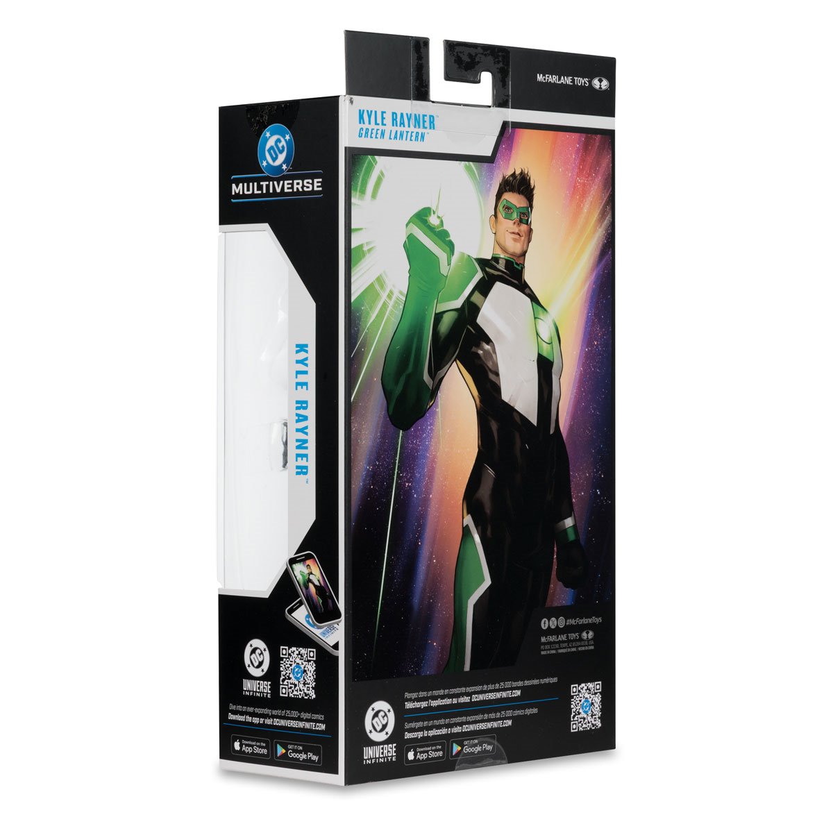 DC Multiverse Kyle Rayner Green Lantern action figure by McFarlane Toys, 7-inch scale, detailed costume and pose.