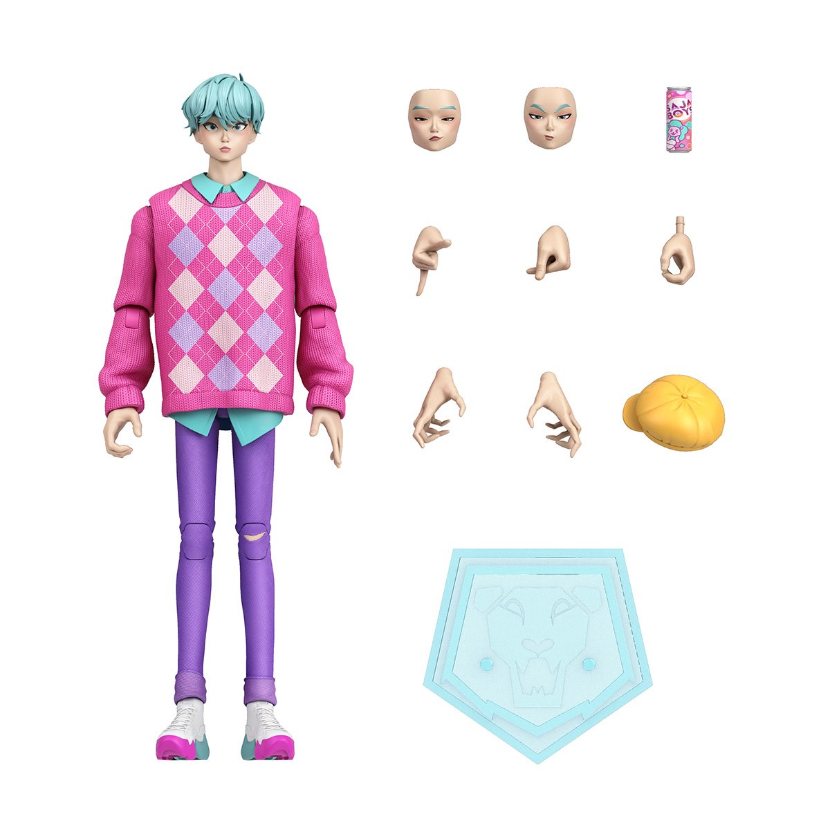 KPop Demon Hunters Saja Boys Baby Soda Pop Action Figure