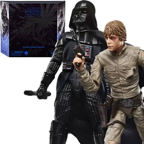 Star Wars: The Black Series The Empire Strikes Back Darth Vader & Luke Skywalker 6-Inch Action Figures
