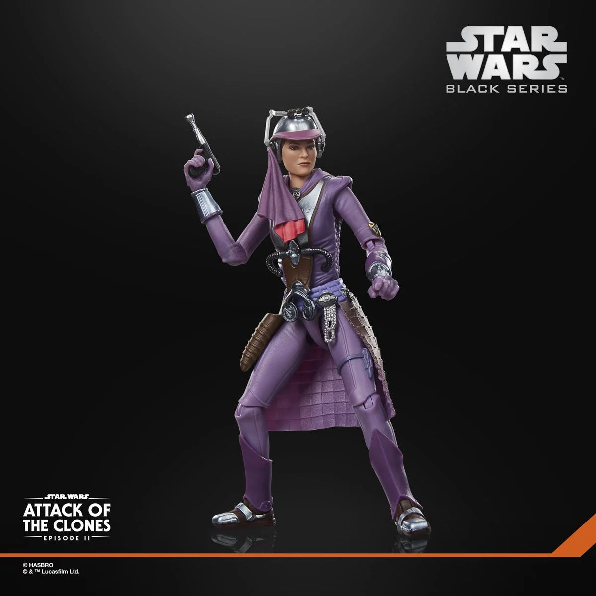 Hasbro Star Wars Black Series Zam Wesell 6-inch action figure in detailed collectible packaging