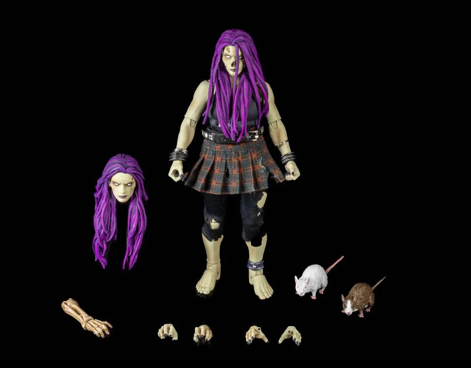 Graveyard Zombies Rocker (Female) Zombie Action Figure