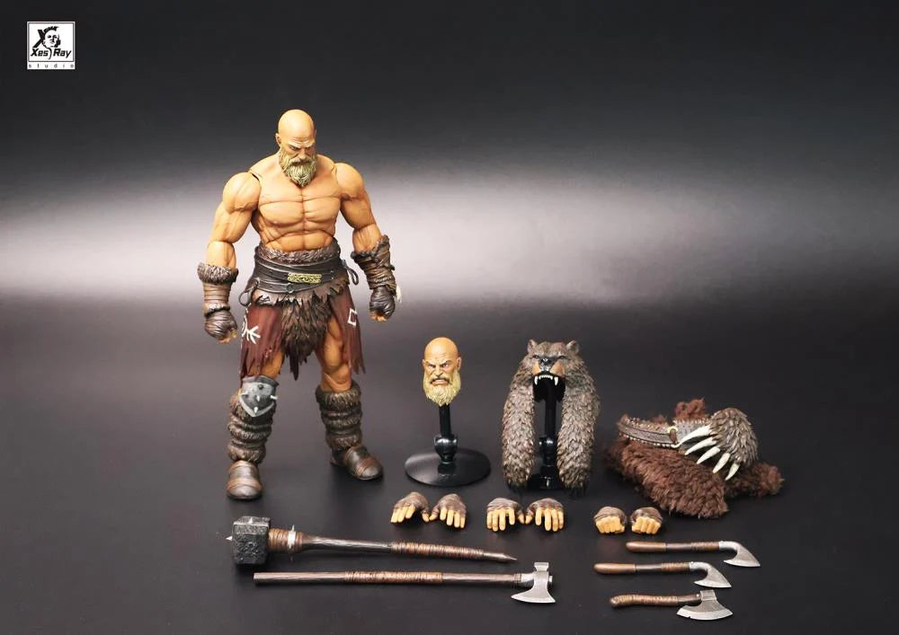 Combatants Fight For Glory Branthoc the Bear Head 1/12 Scale Action Figure
