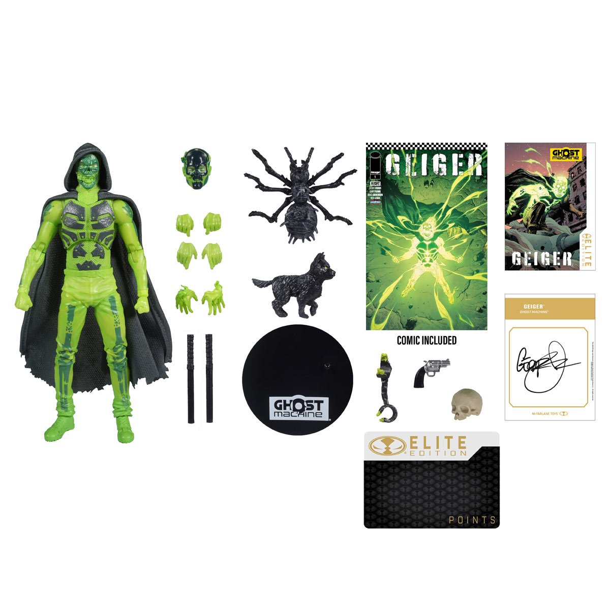 Geiger Ghost Machine McFarlane Elite Edition 