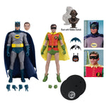 DC Multiverse Batman and Robin action figures from McFarlane Toys, Classic TV Series collector edition, 7-inch 2-pack.