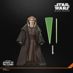 Hasbro Star Wars Black Series Saesee Tiin 6-inch action figure in detailed Jedi pose